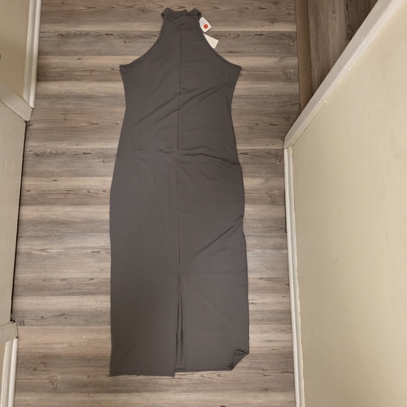 Daisy Charcoal Sleeveless Maxi Full Dress. With Slip Size 2XL - Picture 5 of 10